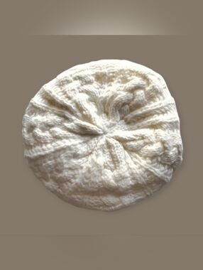 Cream Beret